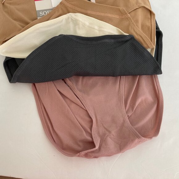 Soft & Comfy 5 Pack Full Brief Stretch Panty Large New in package - Picture 4 of 8
